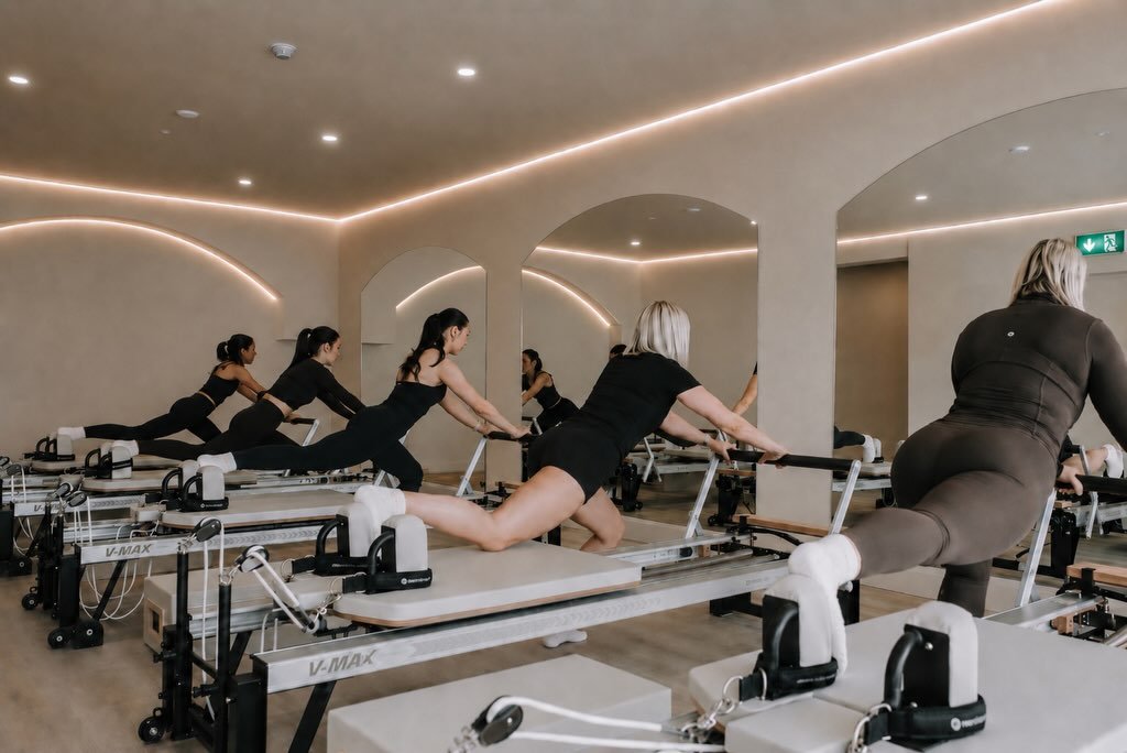 Mat Pilates class